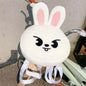 300style 10/22cm Skzoo Plush Bag Toy Kawaii Stray Wolf Plush Cartoon Stuffed Animal Doll Kawaii Toy Room Decor Children Gift