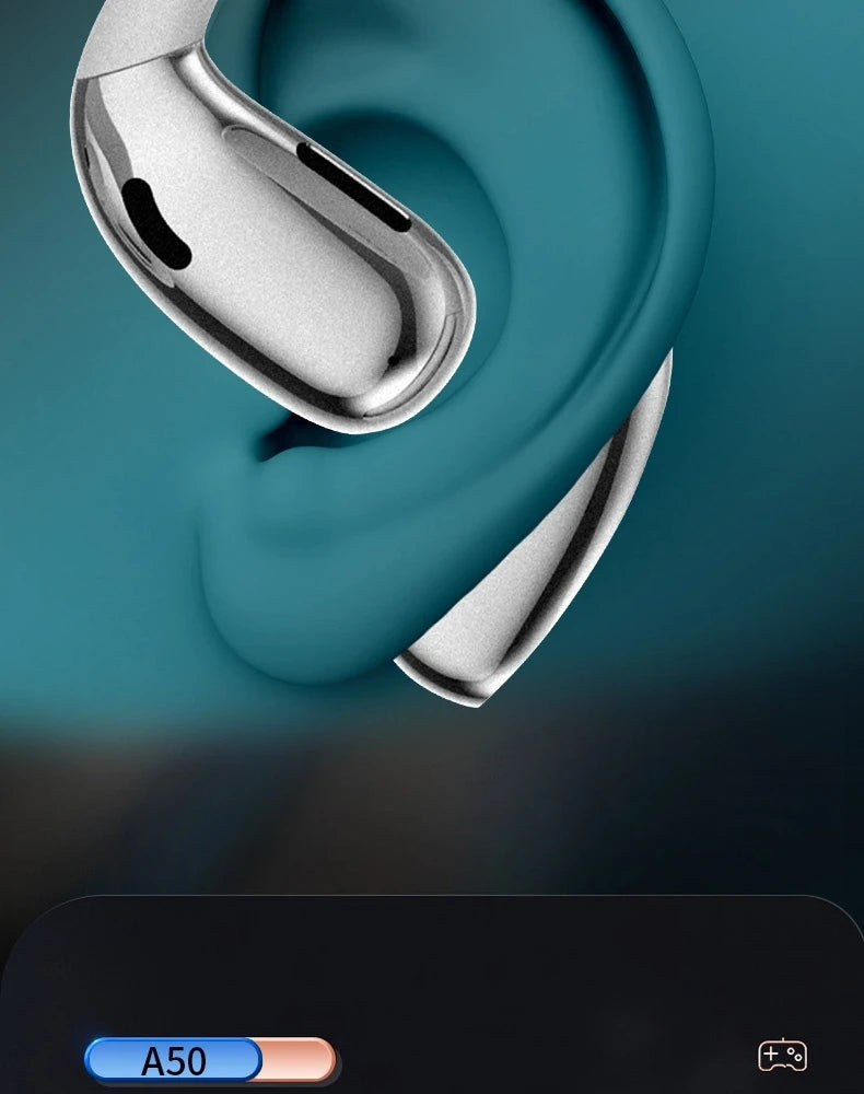 A50 AI Real Time Translation Earbuds 164 Languages Bluetooth 6.0 Wireless Smart Touch Control Clear Call Headphones