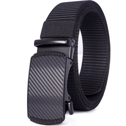 Automatic Buckle Light Comfortable Nylon Military Belt Outdoor Hunting Multifunctional Tactical Canvas Belt High Quality Men Bel