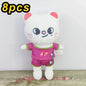 32style 23cm Plush Toy Kawaii Skzoo Stray Plush Cartoon Stuffed Animal Doll Kawaii Companion Toys Room Decor Children Gift