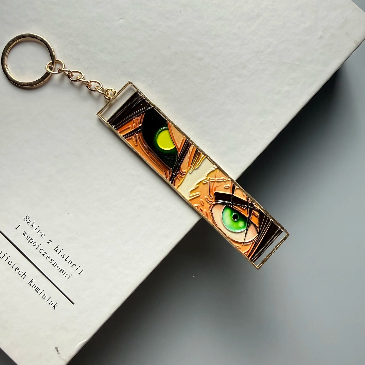 Anime Metal Hollow Out Keychains Bookmark Cute Jet Manga Fashion Bag Key Tag Jewelry Accessory Key Ring Holder Gift Anime