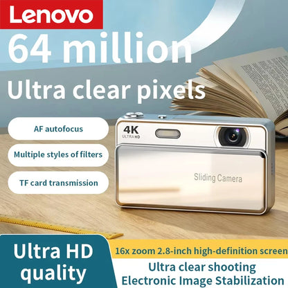 Lenovo M15 Digital Camera 64 Megapixel 4K High-definition CCD Camera Photo Video Portable Camera With Screen Flash For Travel