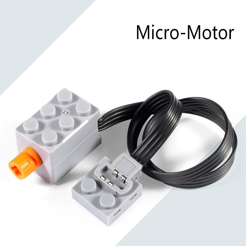 New Technical Motor Parts Building Blocks Power Function PF Model Sets Compatible Tarin Accessories MOC High-tech Bricks