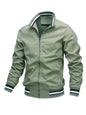 Men Windbreaker Jacket White Casual Jacket Fashion Men Outdoor Waterproof Sports Coat Spring Summer Bomber jacket Men Clothing