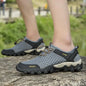 Summer Fashion Breathable Water Wading Men's Shoes Sports and Leisure Running Trend Flat Bottomed Mountaineering Sports Shoes