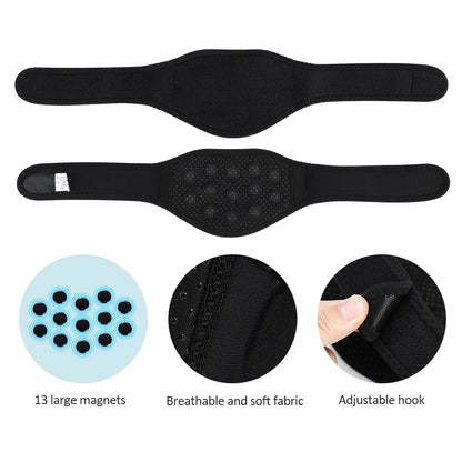 Tourmaline Neck Brace Self-heating Belt Wrap Cervical Protector Magnetic Therapy Support Wrap Band Pain Relief Health Care