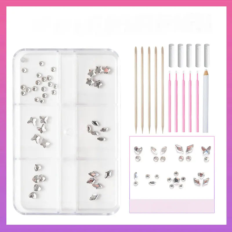 Professional Tooth Gem Kit DIY Crystals Jewelry Kit Teeth Gems Kit Fashionable Tooth Gems Kit for Teeth Teeth Jewelry Starter