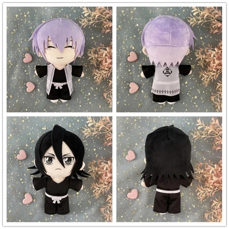Anime BLEACH Kuchiki Byakuya Ulquiorra Cifer Kurosaki Ichigo Cosplay Plush Doll Toy Cute Soft Stuffed Pillow Kids Gift 20cm