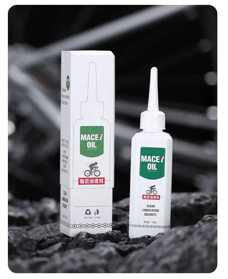 100ml MACEY Ceramic Dry Chain Oil Rower Górski Szosowy Smar Środek Konserwujący Akcesoria Rowerowe