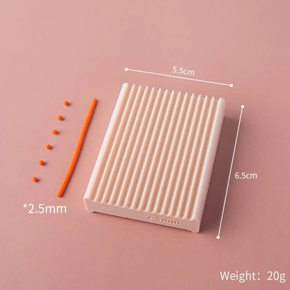 2-in-1 Rubbing Strip Soft Ball Mold Pottery Hand Rolling Shaping Maker for Clay Bead DIY Jewelry Earring Handmade Craft Supplies