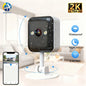 Jooan 2K Mini Security Camera IP Camera Wifi Outdoor CCTV Surveillance Camera 5x Digital Zoom Color Night Home Baby Monitor