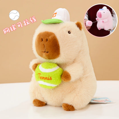Cute capybara plush doll doll Super sweet plush toys, cute plush toys, children's gifts, interior decoration, birthday gifts.