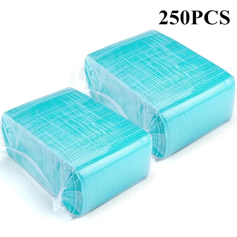 250/125/50/10pcs Disposable Tattoo Clean Pad Tattoo Bibs Table Covers Clean Pad Patient Dental Napkins Tattoo Accessories