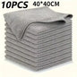 5Pcs Thicken Microfiber Cleaning Cloths Bicycle Car Kitchen Clean Towel Absorbent Soft Stain-removing Cloth Reusable Clean Tools