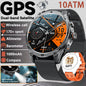 2026 New Military grade GPS Smart Watch Built-in Dual-band AGPS path 10ATM Waterproof Compass 1000mAh 170+Sports Smart Watch men