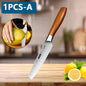 WXCOO Fruit Slicing Knife For Household Ultra Sharp Chef Knife Stainless Steel Kitchen Accessories 4.7 Inch Kitchen Knife