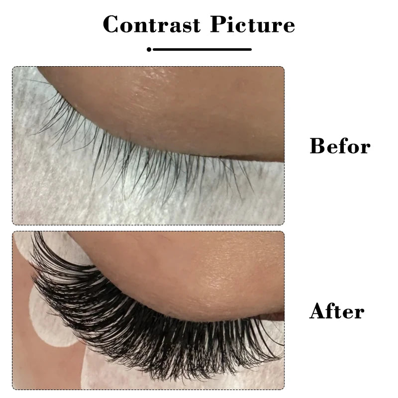 8-20mm MIX Individual Volume Lashes Matte Black Premium Classic Eyelash Extension Natural Soft Eyelashes Supplies for Eye Beauty