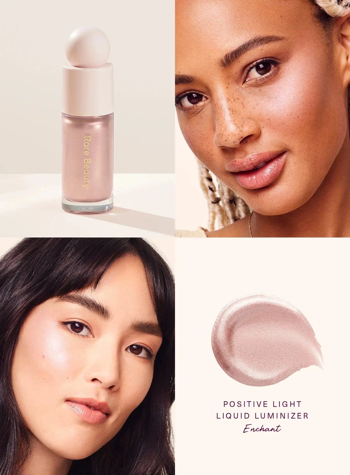 Rare Beauty Lipstick Liquid Blush Highlight Liquid Highlighter Lip Gloss Lasting Waterproof Moisturizing Plumping Makeup Product