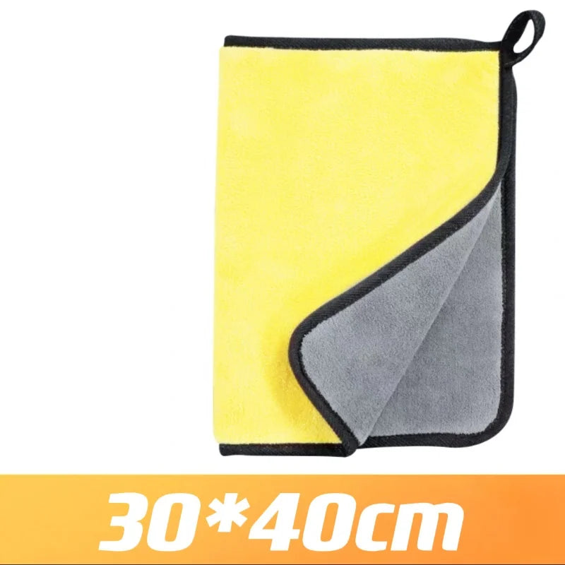 High-End Microfiber Car Wash Towel - Absorbent Detailing Cleaning Cloth for Car Wash Drying Superior Quality  Cleaning Products
