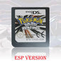 NOE/ESP/ITA/FRA/USA/EUR/AUS Version Pokemon HeartGold SoulSilver Platinum Diamond PearlVideo Game Card For DS 2DS 3DS Console