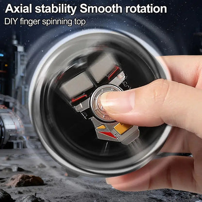 New 360 Rotating Ball Deformation Robot Fingertip Gyro Decompression Toy, Anti-compression Adult Sensory Toys, Children's Gifts