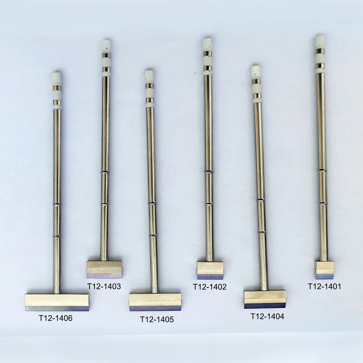 T12 T-shaped Iron compatible with FX-951 soldering station T12-1401/1402/1403/1404/1405 Heating Core Efficient Heat Conduction