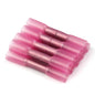 50/200/500pcs Heat Shrink Butt Cable Wire Crimp Connector 0.5-1.5mm2 Electrical Terminals Quick Connector BHT1.25 Red 22-18 AWG
