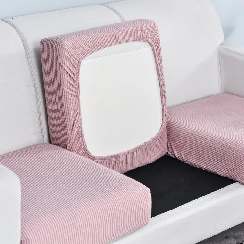 Polar Fleece Sofa Seat Cushion Cover Elastic Sofa Covers for Living Room Pet Kids Mat Chair Cover Furniture Protector 10 Sizes