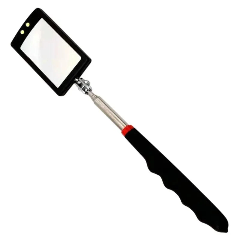 Lusterko inspekcyjne 360° z oświetleniem LED, lusterka teleskopowe, rozciągane narzędzia mechaniczne, lusterko inspekcyjne z teleskopowym uchwytem, narzędzia naprawcze