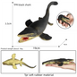 Oenux Simulated Insect Mouse Lizard Sea Animal Models Realistic Dolls Soft Rubber TPR Material Collectibles Halloween Prank Toys