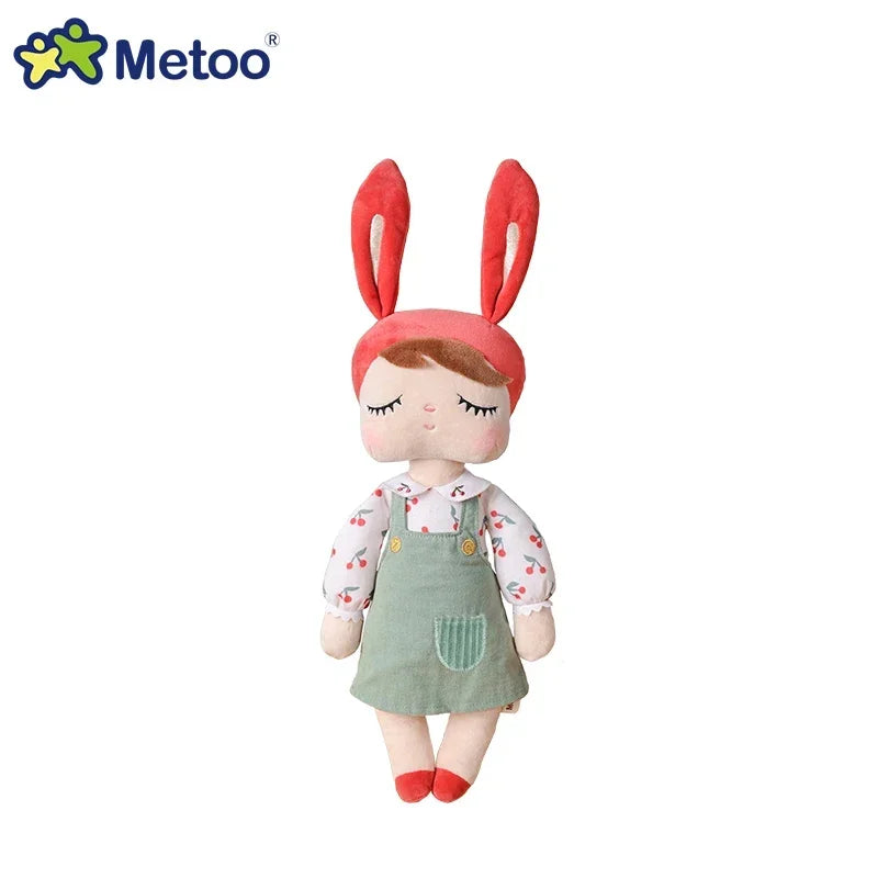 Original Metoo 35cm Angela Pastoral Style Bunny Plushie Doll Child Hug Soft Stuffed Toys For Baby and Kids Birthday Gifts