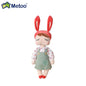 Original Metoo 35cm Angela Pastoral Style Bunny Plushie Doll Child Hug Soft Stuffed Toys For Baby and Kids Birthday Gifts