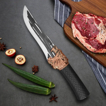 Buther Boning Knife Stainless Steel Chef Slicing Meat Fish Fruit Knife Sharp Plastic Handle Barbecue and Cooking Kitchen Knives