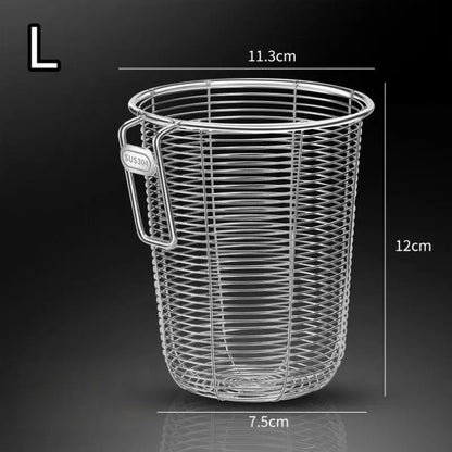 Kitchen Organizer 304 Stainless Steel Chopstick Holder Wall Hanging Drainer Modern Tableware Storage