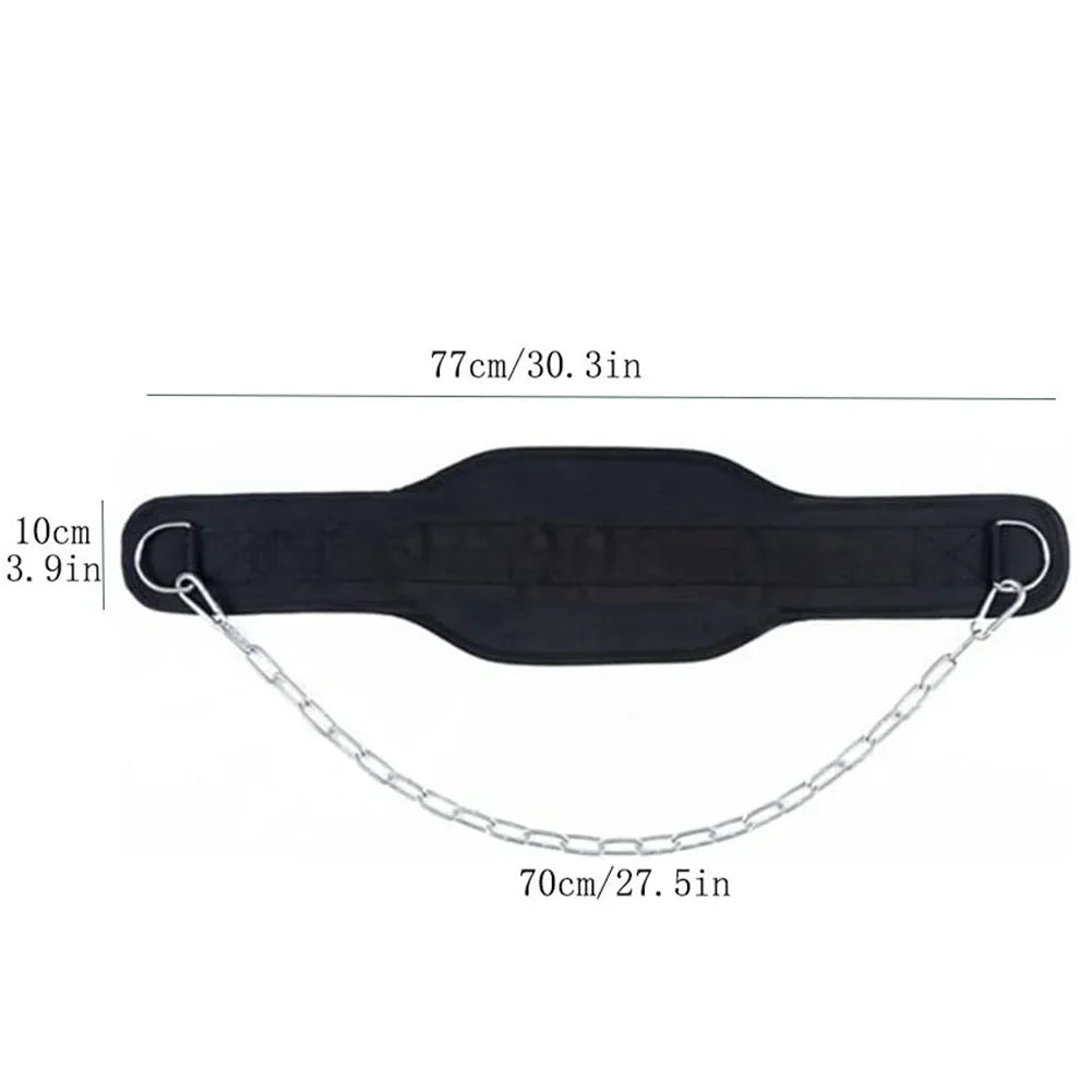 Gym Fitness Weight Bearing Cap Adjustable Neck Harness with Steel Chain Neck Trainer Neck Muscle Power Training