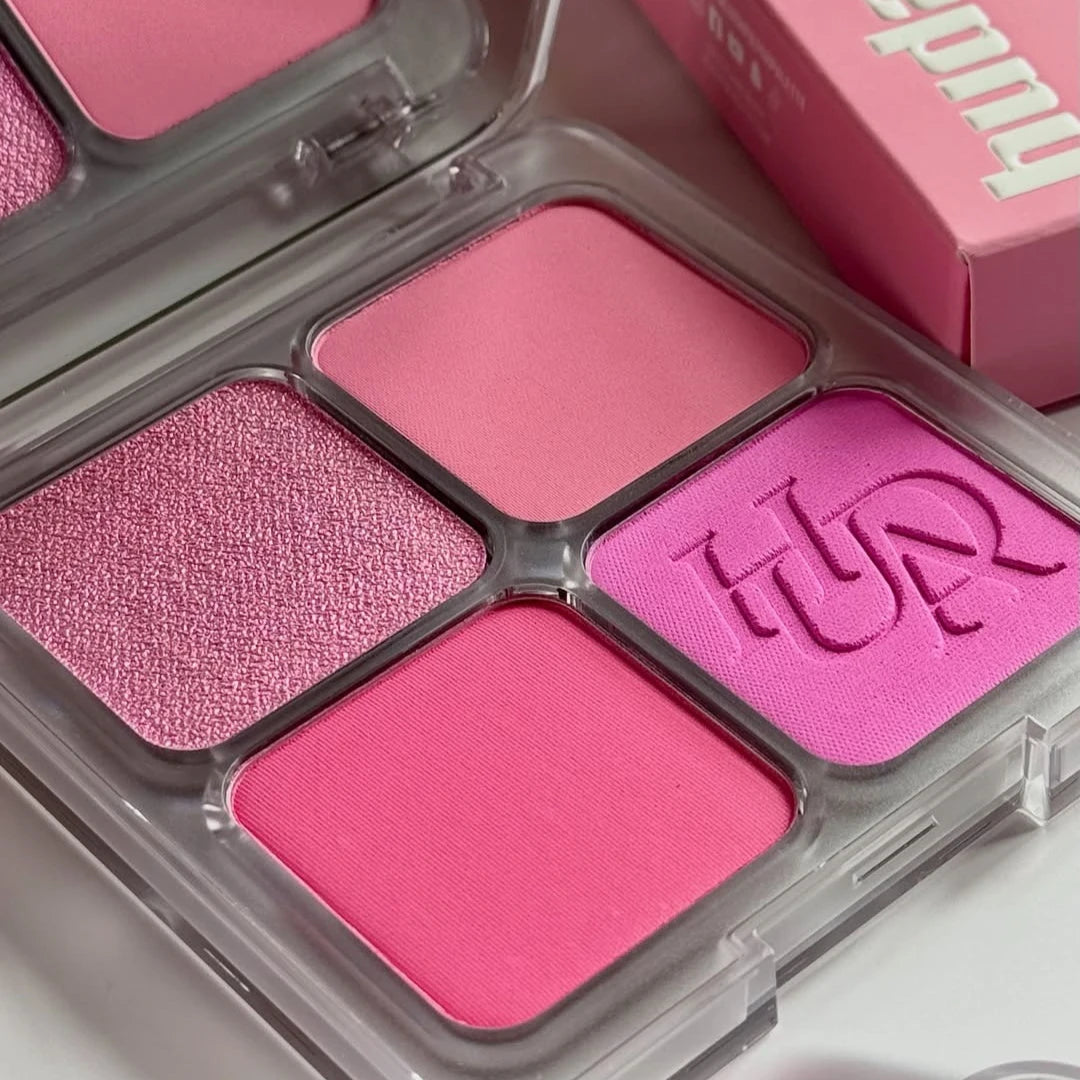 Fashion HudaBueaty Blush Filter Blurring Blushlighters Palette Airbrush Matte Pressed Setting Powder Soft Glow Liquid Blusher