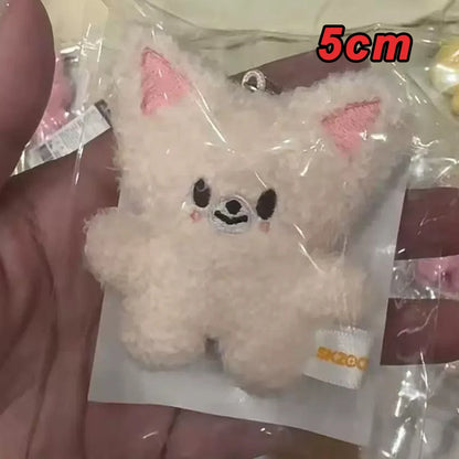 Staykids Plush Mini Keychain Pendant New SKzoo Plush FM Field Week 5cm Plush Cartoon Cute Pendant Birthday Toys