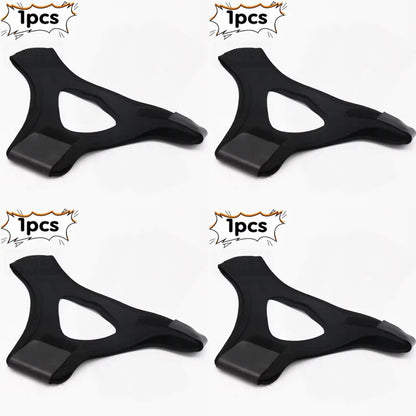 1-4pcs Triangular Chin Strap Anti Snoring Belt Mouth Guard Gifts for Women Men Better Breath Health Snore Stop Bandage Sleep Aid