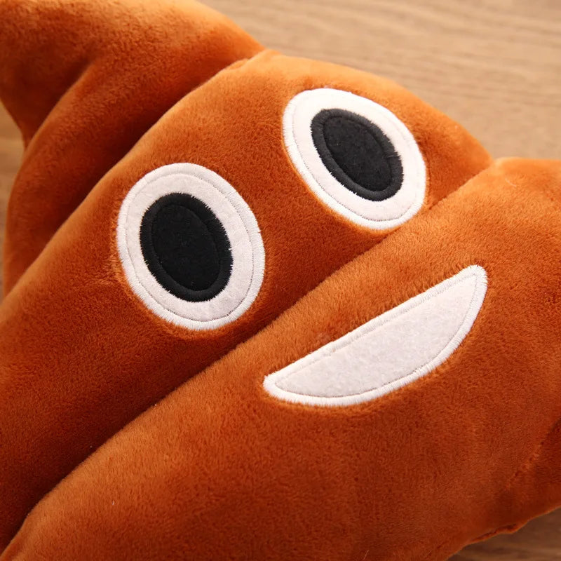 20cm Cartoon New Expression Poo Plush Toys Cute Funny Quirky Funny Poop Cushion Children Plush Toy