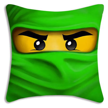 Pillow Covers Cartoon For Game Ninjagos Sofa Decorative Home Double-sided Printing Short Plush Cute Cushion Cover