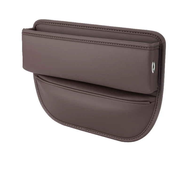 1PC Leather Car Organizer Box Car Seat Slit Gap Pocket Multifunctional Driver Seat Storage Holder Auto Interior Accessories