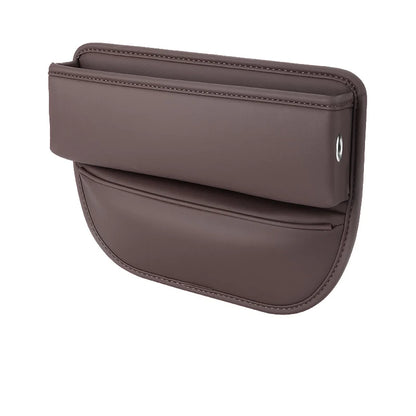 1PC Leather Car Organizer Box Car Seat Slit Gap Pocket Multifunctional Driver Seat Storage Holder Auto Interior Accessories