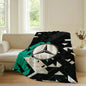 Fashion print Blanket For Sofa Office Bed Plane Travel Sleep Read Relax Camping Soft And Warm A-aMG