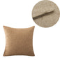 Solid Sofa Cushion Cover 30X50/40X4045X45/40X60/50X50/55X55/60X60 Cozy Linen Home Office Throw Pillow Cover Case