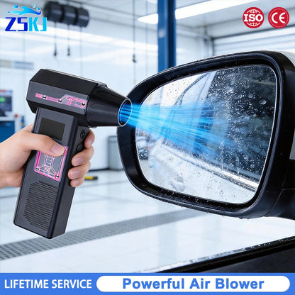 13000rpm Turbo Jet FanPowerful Air Blower, High Speed Jet Fan Handheld Portable Type-C Charging Dust Snow Cleaning Air Turbo Jet