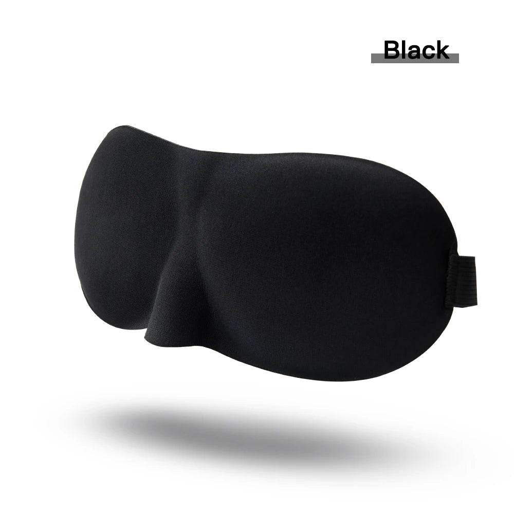 3D Sleep Mask Blindfold Sleeping Aid Eyepatch Eye Cover Sleep Patches Eyeshade Breathable Face Mask Eyemask Health Care for Rest