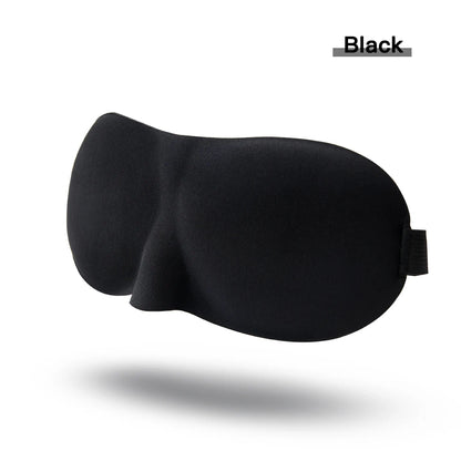 3D Sleep Mask Blindfold Sleeping Aid Eyepatch Eye Cover Sleep Patches Eyeshade Breathable Face Mask Eyemask Health Care for Rest