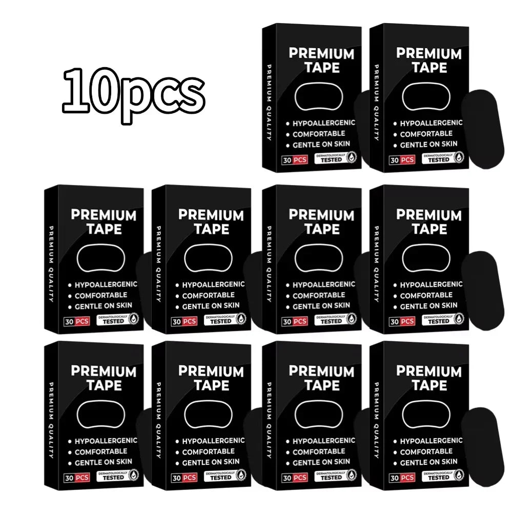 Closed Mouth Sleep Elastic Tape Stop Snoring Sleep Glue Tape Sleep Open Mouth Breath Correction Tape Health Care