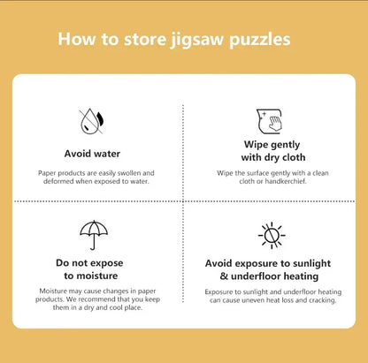 100 Pieces Jigsaw Puzzle Assembling Picture Catanic Animals Decompression Puzzles Toy for Adult Children Kids Educational Gifts