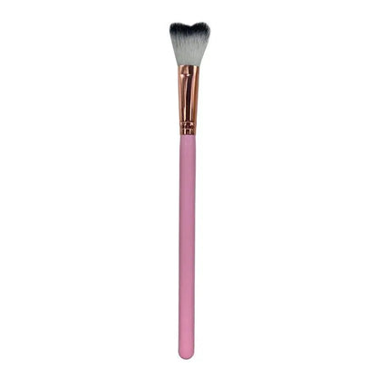 1Pc Curved Lash Shampoo Brush - Soft Bristle For Eyelash Extension Cleansing Makeup Removal Bath Swoop Beauty Tool